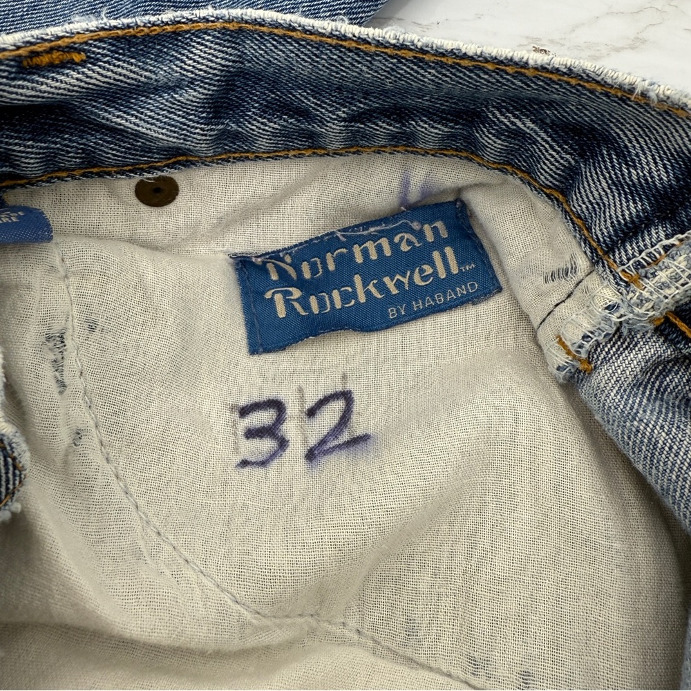 VINTAGE 90s NORMAN ROCKWELL JEANS - Picture 5 of 8
